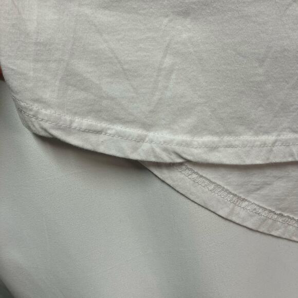 Parish Nation Short Sleeve Pullover Hooded Sweatshirt White Gray Zipper Men's 1X - Picture 7 of 16